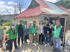 삼산면 새마을지도자,  사랑의 집 고쳐주기 봉사 실시