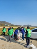  교동면 새마을부녀회, 해안가 환경정화에 힘 쏟아