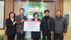 화도면 정신장애인 직업재활시설 희망일터,  80만원 상당 백설기 200개 기탁 