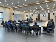 교동면 노인회, 2월 월례회의 개최