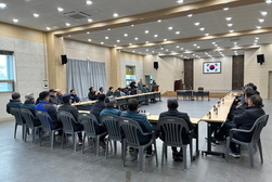 교동면 노인회, 2월 월례회의 개최