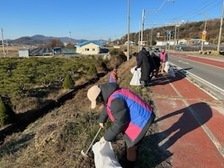 양도면 생활개선회, 인산천 인근 환경정화 작업