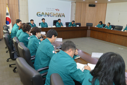 박용철 강화군수, 비상계엄관련 긴급 간부회의 개최