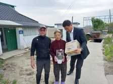  삼산면, 가정의 달 맞아 효(孝) 사랑 실천