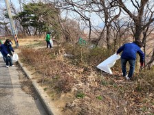 화도면 새마을부녀회, 분오리공원 일대 환경정비 실시