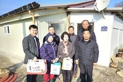 불은면, 연말 맞이 취약계층 방문 및 복지용품 전달