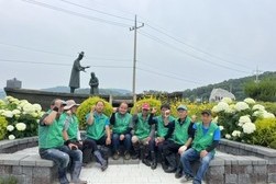 양사면 새마을 남녀지도자회,  서해랑길103코스 환경정비 나서  