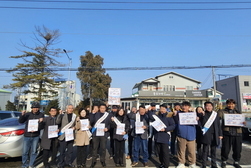 화도면, 안전점검의날 맞아 ‘눈 치우기’캠페인 실시