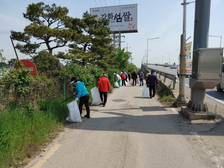 길상면, 바르게살기위원회, 연휴 맞이 릴레이 대청소 