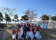 양도면 농가주부모임, 양도면 해안도로 환경정비 활동 실시 