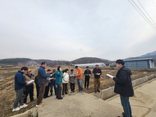 화도면 농지위원회, 농지심의위원회 및 현장 실시 진행