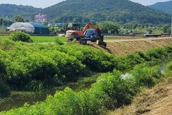송해면, 우기 대비 지방하천 일제 점검
