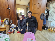 불은면, 소외계층에 한파 대비 방한복 전달