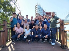 교동면 이장단, 화개정원 전망대 사업 현장 견학