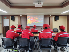 화도면, 산불감시원 직무교육 실시
