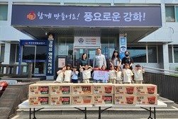 강화읍 늘푸른어린이집, 바자회 수익금 전액 기탁