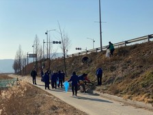 길상면 새마을남·녀지도자 환경정화 활동