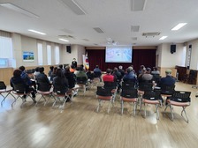 화도면, 현업근로자 1분기 안전교육 실시