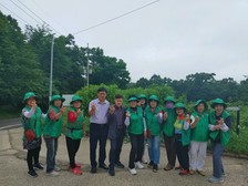 양도면 부녀회, 나들길4코스 환경 정비
