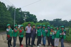 양도면 부녀회, 나들길4코스 환경 정비