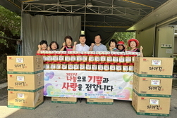  불은면 농가주부모임, 나눔으로 기쁨과 사랑 전하기