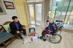 불은면, 동절기 대비 어르신 댁 안부 방문 