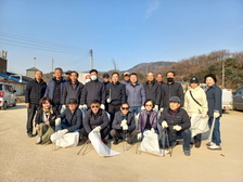 강화읍 이장단, 진달래 축제 맞아 환경 정비 솔선