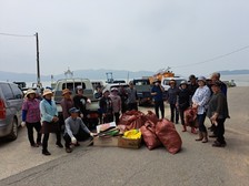 교동면 주민자치위원회,  해안가 및 나들길 주변 해안가 정화 활동