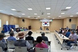 하점면 노인회, 하반기 정기회의 개최