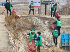 교동면 새마을남여지도자, 해안쓰레기 수거 총력