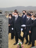 배준영 의원, 3.1절을 맞아 윤석열 후보와 국립현충원 방문