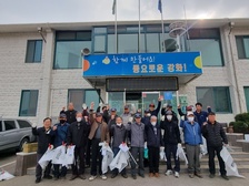 양도면 노인회, 새봄맞이 하천 환경 정비 