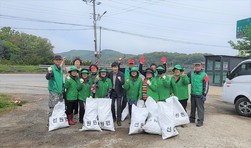 선원면 남녀새마을지도자협의회, 해안 도로 환경정화