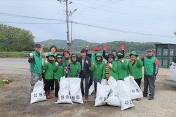 선원면 남녀새마을지도자협의회, 해안 도로 환경정화