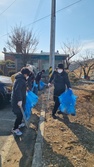 선원면 한국여성농업인회,  해안도로변 곳곳 환경정화 활동 전개