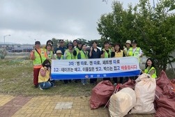 삼산면 부녀자율방범대, 쓰레기 감량 캠페인 실시