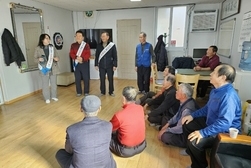 양사면, 노인회와 함께 안전 점검의날 캠페인 실시