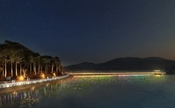 강화군, 교동면 고구저수지에 야간경관 조명 설치