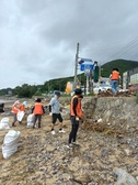화도면, 동막해변 해안쓰레기 수거활동 실시
