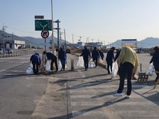 내가면 겨울맞이 릴레이 대청소 실시