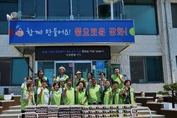 양도면 지역사회보장협의체,  어르신 80가구에 영양 가득 간식 나눔 