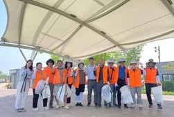 길상면 지역사회보장협의체, 초지대교 일대 정화 구슬땀