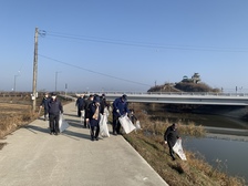 송해면 노인회, 다송천 환경정화 활동 전개