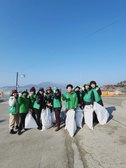 양도면 새마을부녀회, 건평리 해안도로 환경 정비 활동
