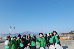 양도면 새마을부녀회, 건평리 해안도로 환경 정비 활동