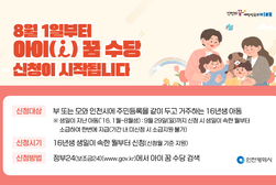 강화군,‘아이 꿈 수당’신청·접수 시작