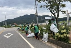 양사면 새마을부녀회, ‘인화공원’ 재정비