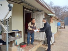교동면 바르게살기위원회, 조손가정에 성금 기탁