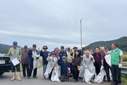 양사면 체육단체, 환경 정화 활동으로 훈훈한 추석 마무리