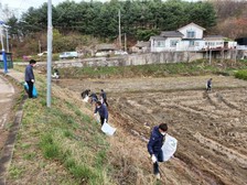화도면 이장단, 덕포리 화단 및 도로변 환경정화